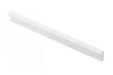 Ручка мебельная алюминиевая PILLAR 160мм/190мм, белый матовый — купить оптом и в розницу в интернет магазине GTV-Meridian.